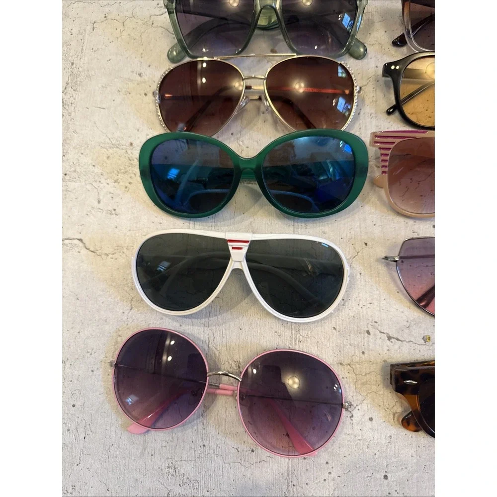 Lot Of 28 Limited Supply-Trendy HOT Women's Sunglasses: Huge Variety of Styles